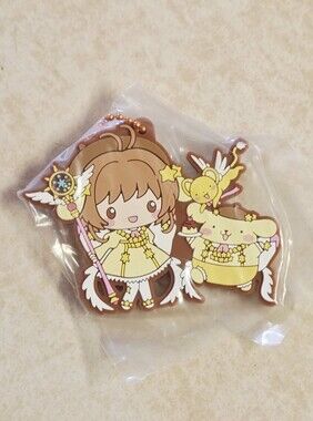 *3 for $30* Cardcaptor Sakura X Sanrio Rubber Strap - Clamp - Keyring Charm